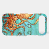 Original Silk Painting on Iphone case by Kim (Back (Horizontal))