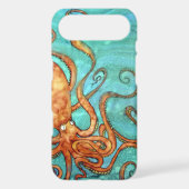 Original Silk Painting on Iphone case by Kim (Back)