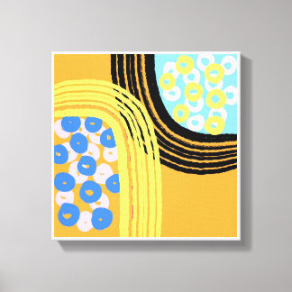 Original Simple Art Orange Prints