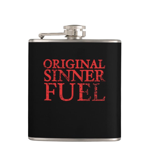 Original Sinner Fuel Flask (Front)