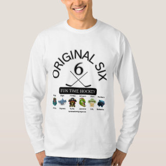 Original Six Fun Time Hockey - CaribbeanHockey T-Shirt