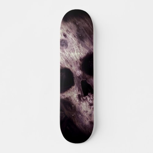 Original Skull Art Skateboard