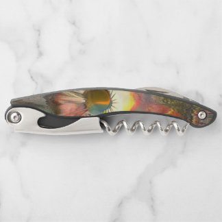 Original spin art waiter's corkscrew