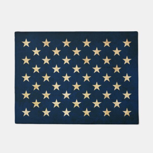 Original stars of United States of America flag Doormat