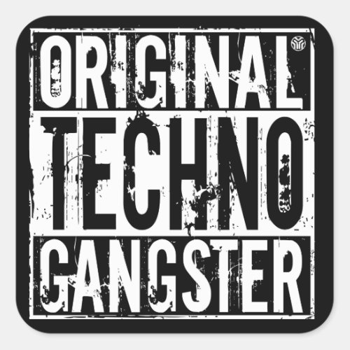 Original Techno Gangster _ Sticker