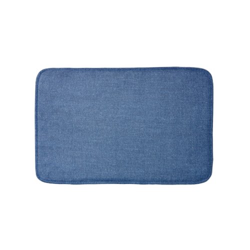 Original textile fabric blue fashion jean denim bath mat