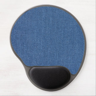 Original textile fabric blue fashion jean denim gel mouse pad