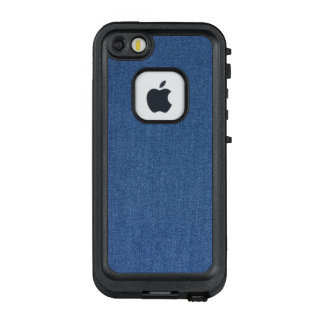 Original textile fabric blue fashion jean denim LifeProof FRĒ iPhone SE/5/5s case