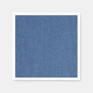 Original textile fabric blue fashion jean denim napkins