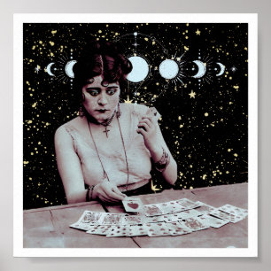 Original 'The Cards' Fine Art Poster Pint