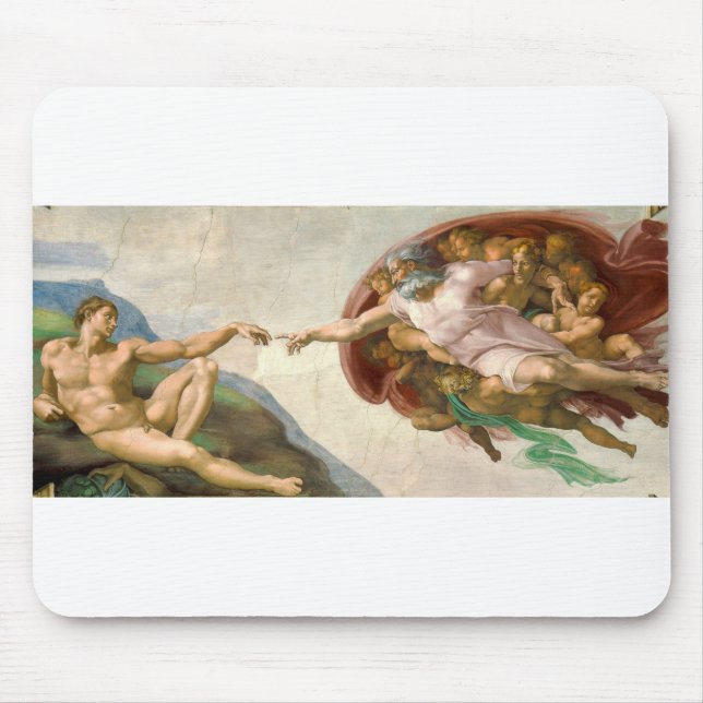 Original The Creation of Adam Mouse Pad (Front)