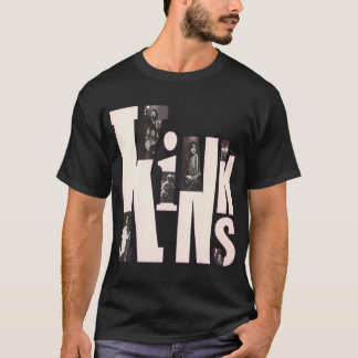 Original The Kinks English Rock Band T-Shirt