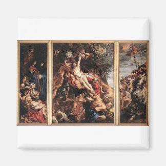 Original The Raising of the Cross by Ruben Magnet