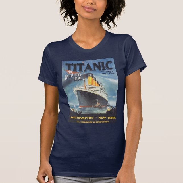 Original Titanic Poster remake T-Shirt (Front)
