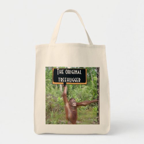Original TreehuggerOrangutan Tote Bag
