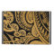 Original tribal tattoo on wood with marker