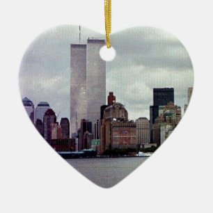 Original Twin Towers Ceramic Ornament