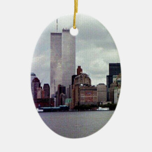 Original Twin Towers Ceramic Ornament