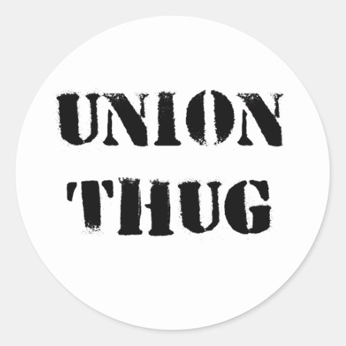 Original Union Thug Stickers