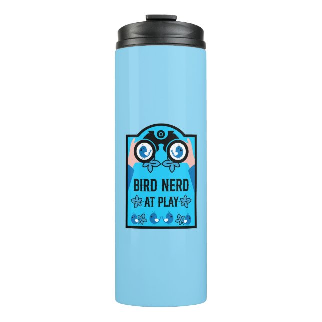 Original Unique Birdwatcher Thermal Tumbler (Front)