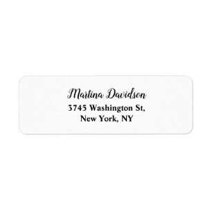 Original Unique Creative Calligraphy Label