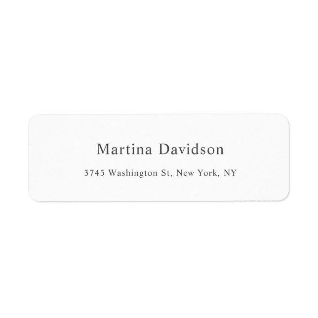 Original Unique Creative Classical Sheets of Label (Front)