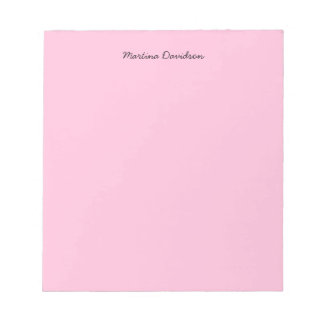 Original Unique Pink Creative Handwriting Notepad