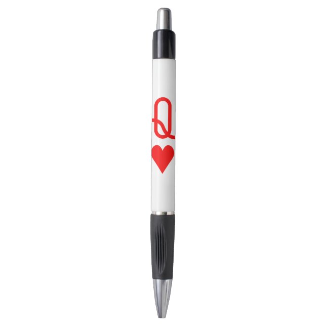 Original  Valentine's Day Queen of hearts symbol Pen (Front Vertical)