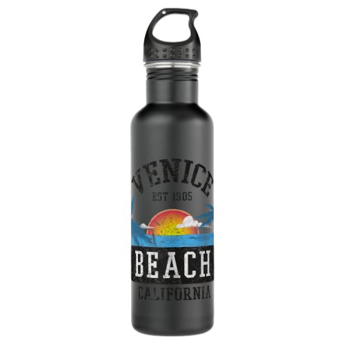 Original Venice Beach California Vintage Design No Stainless Steel Water Bottle