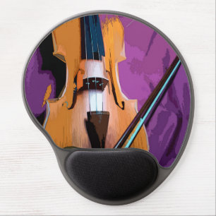 Original vintage art gel mousepad - Viola