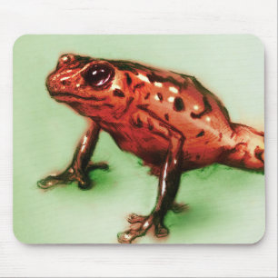 Original vintage art mousepad - Frog