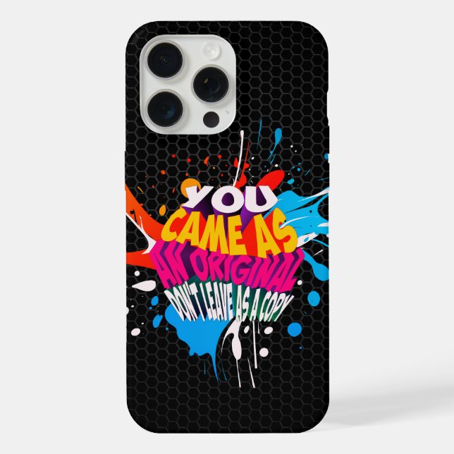 Original - Vintage Black Edition  iPhone Case (Back)