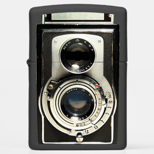 Original vintage camera zippo lighter