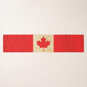 Original Vintage Patriotic National Flag of CANADA Scarf