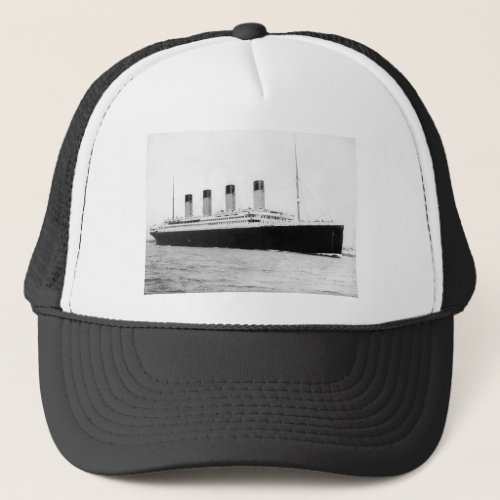 Original vintage photo of Titanic Trucker Hat