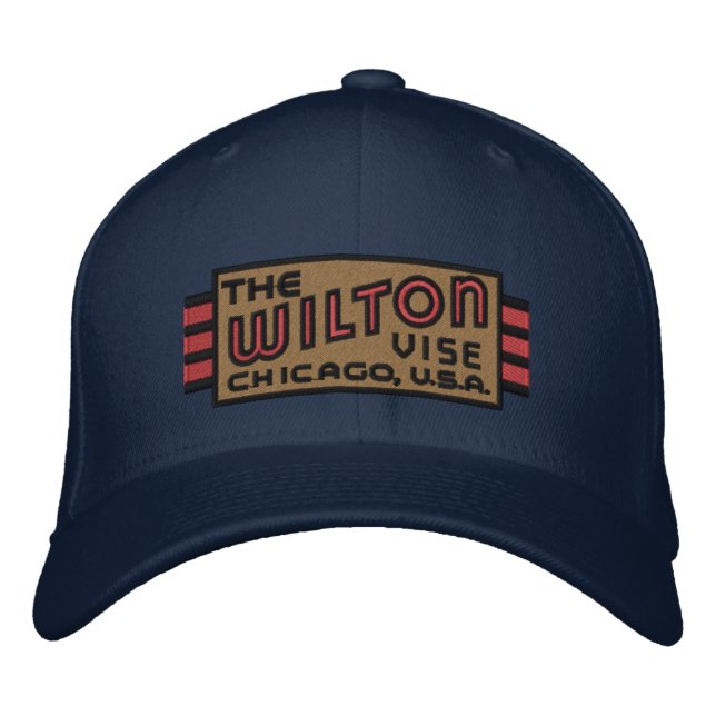 Original Wilton Vise Logo Flexfit Cap (Front)