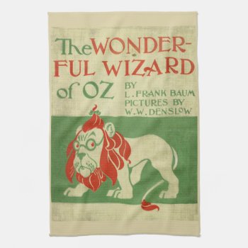 Original Wizard Of Oz Cover Towel by spaceycasey at Zazzle