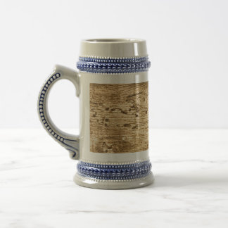 Original Wood Grain  Beer Stein