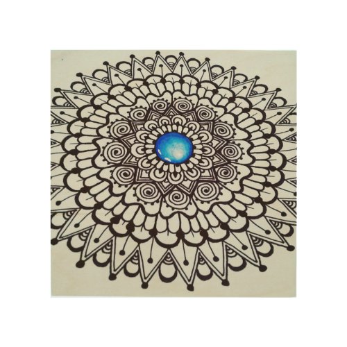 Original Wooden Mandala Hanging art