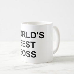 Original World's Best Boss Mug | Zazzle