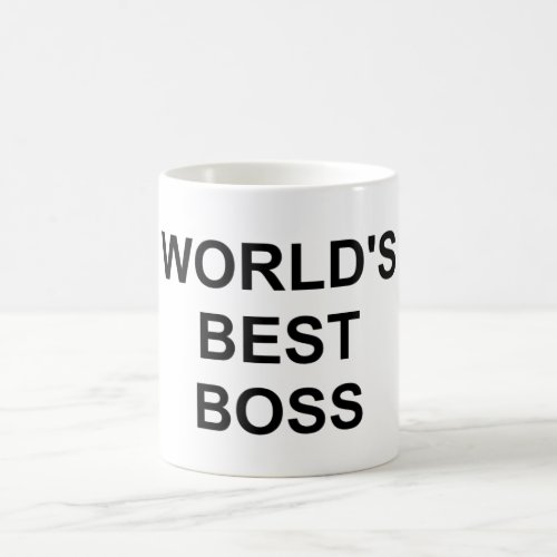 Original Worlds Best Boss Mug