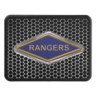 Original WWII Ranger Regiment Custom Steel Hitch Cover
