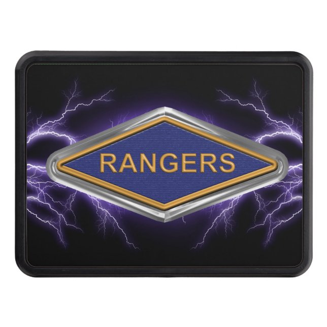 Original WWII Ranger Regiment  Lightning Hitch Cover (Front)