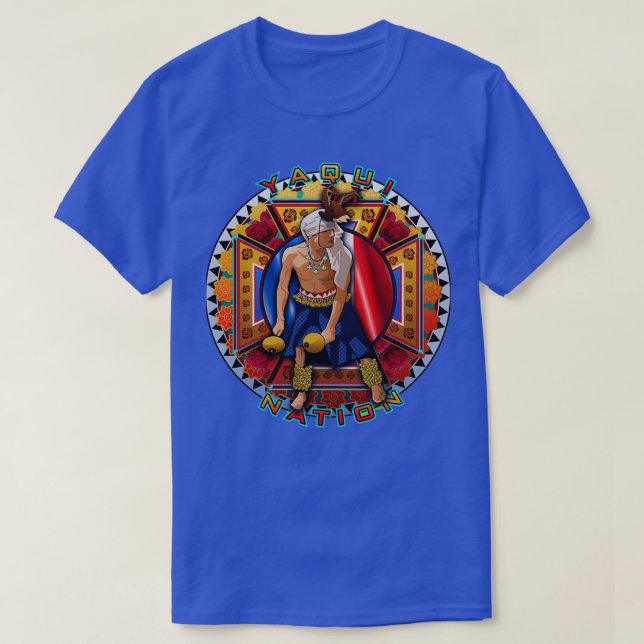 Original Yaqui Deer Dancer  T-Shirt (Design Front)