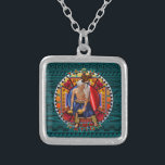 Original Yaqui Nation Deer Dancer Silver Plated Necklace<br><div class="desc">Original Yaqui Nation Deer Dancer</div>