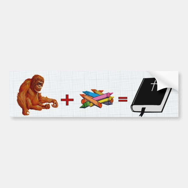 Origins of The Bible Bumper Sticker (Front)