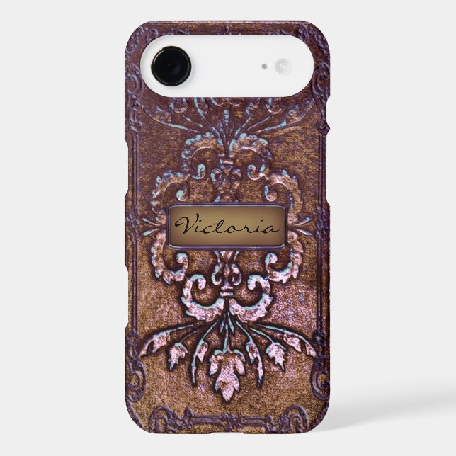 Oriholt Galient Victorian Monogram Plus Case-Mate iPhone Case (Back)