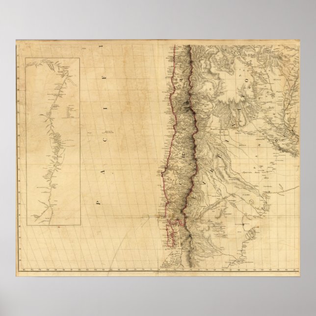 Orinoco River, Venezuela, Colombia Poster (Front)