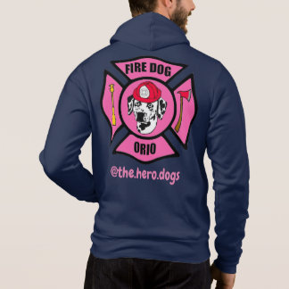 Orio Breast Cancer Zip Up Hoodie