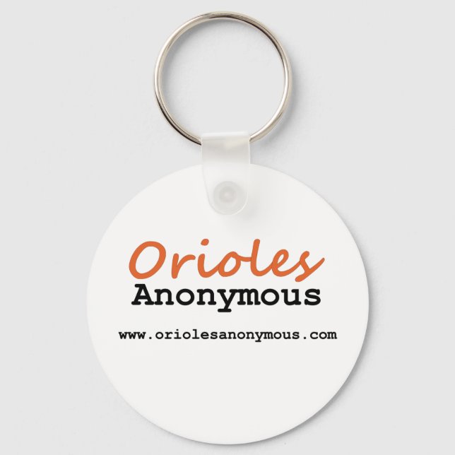 Orioles Anonymous - Site Logo Keychain (Front)